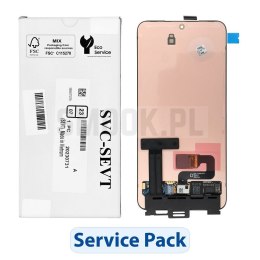 ServicePack Wyświetlacz LCD SAMSUNG S23 S911B GH82-31245A bez ramki
