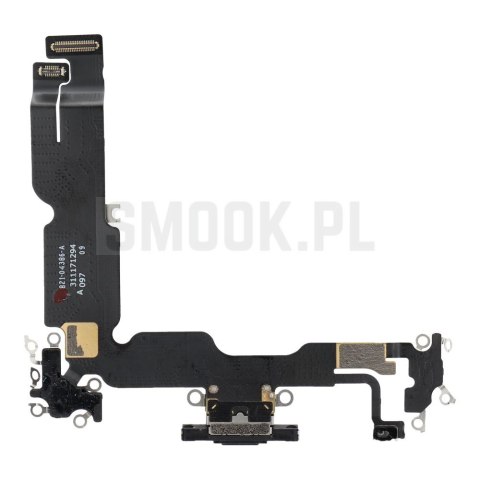 Taśma ładowania USB do IPHONE 15 Plus czarna (demontaż)
