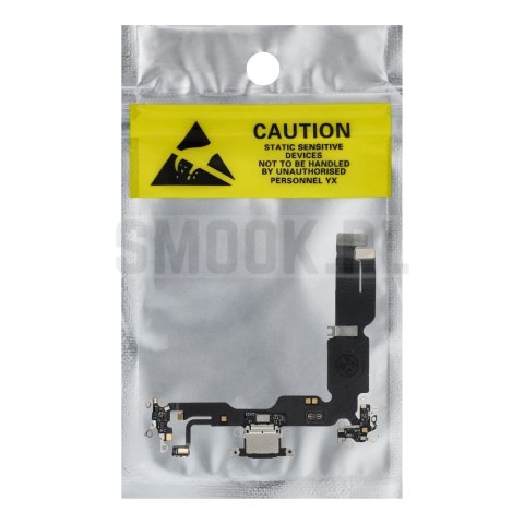 Taśma ładowania USB do IPHONE 15 Plus czarna (demontaż)