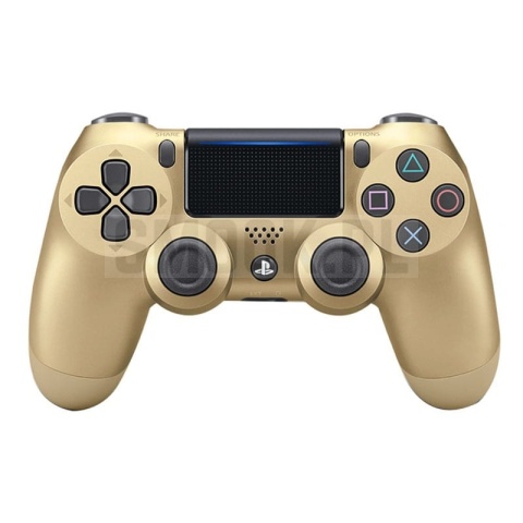 [UŻYWANY] Kontroler Pad PS4 DualShock 4 V1 = CUH-ZCT1E = Złoty / Gold