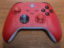 [UŻYWANY] Kontroler bezprzewodowy do konsoli Xbox - Pulse Red