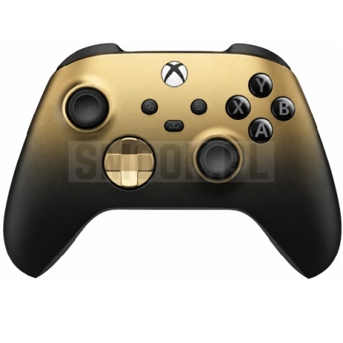 [UŻYWANY] Kontroler bezprzewodowy do konsoli Xbox - Gold Shadow - Wersja Specjalna