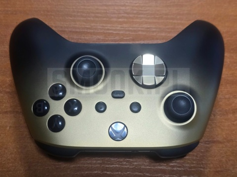[UŻYWANY] Kontroler bezprzewodowy do konsoli Xbox - Gold Shadow - Wersja Specjalna