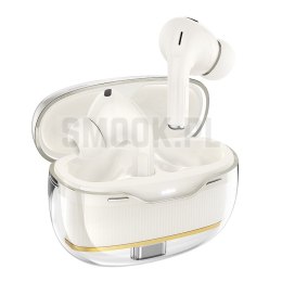 EOL HOCO słuchawki bezprzewodowe bluetooth TWS EW54 białe mleczne
