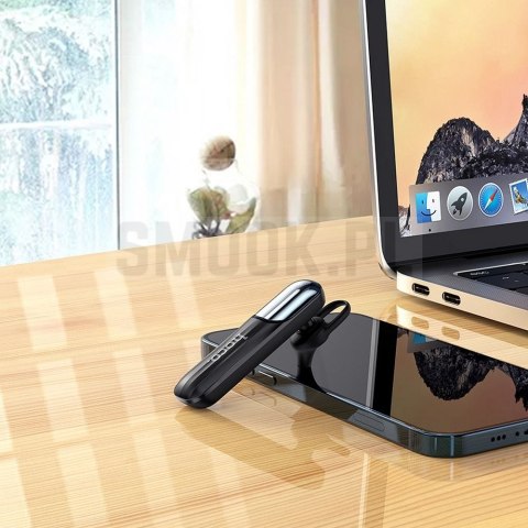 HOCO słuchawka bezprzewodowa bluetooth E57 czarna HOCO słuchawka bezprzewodowa bluetooth E57 czarna