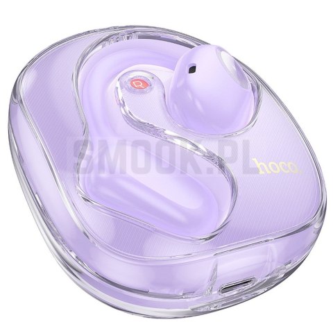 HOCO słuchawki bezprzewodowe bluetooth TWS EA3 fioletowe