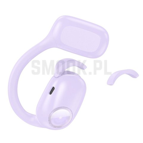 HOCO słuchawki bezprzewodowe bluetooth TWS EA3 fioletowe
