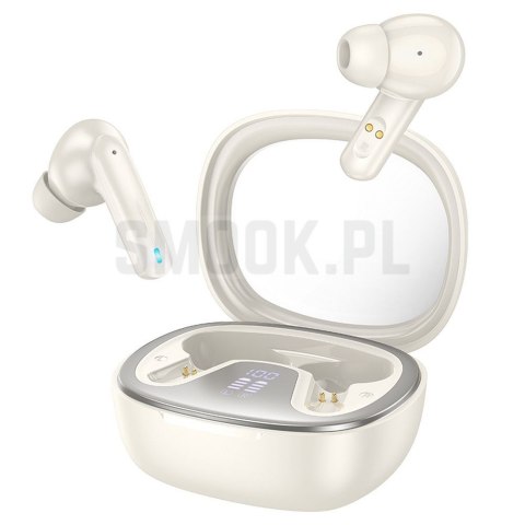 HOCO słuchawki bezprzewodowe bluetooth TWS EQ6 białe
