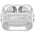 HOCO słuchawki bezprzewodowe bluetooth TWS EW55 srebrne