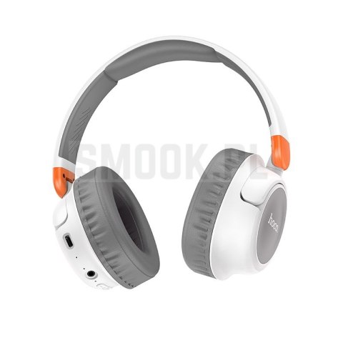 HOCO słuchawki bezprzewodowe bluetooth nagłowne W43 białe