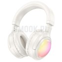 HOCO słuchawki bezprzewodowe bluetooth nagłowne W48 białe