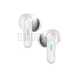 BLUE STAR słuchawki bezprzewodowe bluetooth TWS BK44 białe
