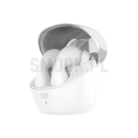 BLUE STAR słuchawki bezprzewodowe bluetooth TWS BK92 białe
