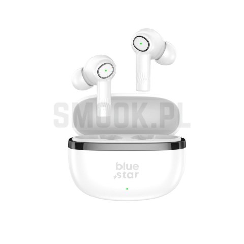 BLUE STAR słuchawki bezprzewodowe bluetooth TWS ENC AC20C białe