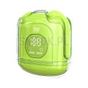 BLUE STAR słuchawki bezprzewodowe bluetooth TWS Transparency Fi22 zielone