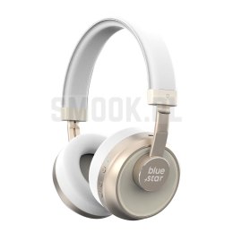 BLUE STAR słuchawki bezprzewodowe bluetooth nagłowne BH02 białe