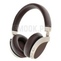 BLUE STAR słuchawki bezprzewodowe bluetooth nagłowne BH06 brązowe