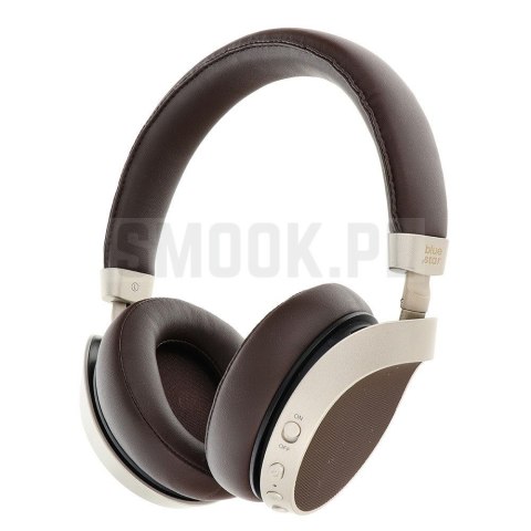 BLUE STAR słuchawki bezprzewodowe bluetooth nagłowne BH06 brązowe