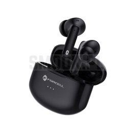 FORCELL F-AUDIO Clear Sound słuchawki bezprzewodowe bluetooth TWS czarne