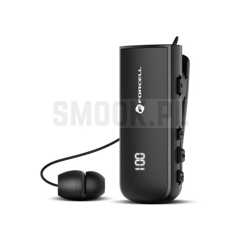 FORCELL F-AUDIO Drive EarBud słuchawka bezprzewodowa bluetooth czarna