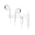 FORCELL F-AUDIO HR-ME25 słuchawki przewodowe Lightning z mikrofonem białe