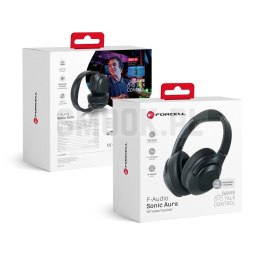 FORCELL F-AUDIO Sonic Aura słuchawki bezprzewodowe bluetooth nagłowne ANC czarne