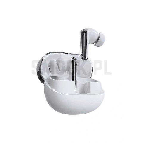 WiWU - Słuchawki bezprzewodowe TWS Reno T19 z funkcją ENC i ANC - białe