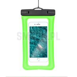 Etui wodoodporne uniwersalne z plastikowym zamknięciem AIRBAG zielone