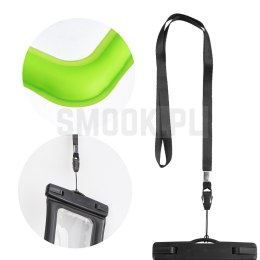 Etui wodoodporne uniwersalne z plastikowym zamknięciem AIRBAG zielone