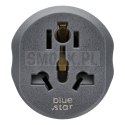 BLUE STAR Adapter podróżny GO TO USA (Type A) 10A biały
