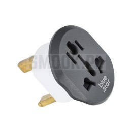 BLUE STAR adapter podróżny GO TO UK (Type G) 13A biały