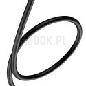BASEUS kabel AUX Typ C (męski) do Jack 3,5 mm (męski) CAM01-01 1,2 m czarny