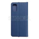 Kabura LUNA Book Carbon do SAMSUNG A41 niebieski