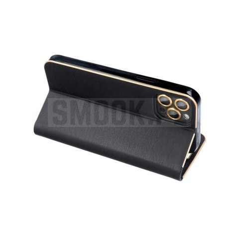Kabura LUNA Book Gold do HUAWEI Mate 20 Lite czarny Kabura LUNA Book Gold do HUAWEI Mate 20 Lite czarny