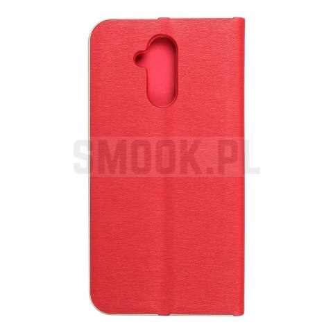 Kabura LUNA Book Gold do HUAWEI Mate 20 Lite czerwony Kabura LUNA Book Gold do HUAWEI Mate 20 Lite czerwony