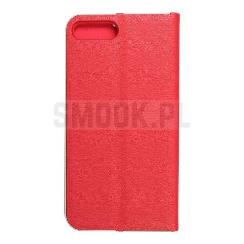 Kabura LUNA Book Gold do IPHONE 7 Plus / 8 Plus czerwony Kabura LUNA Book Gold do IPHONE 7 Plus / 8 Plus czerwony