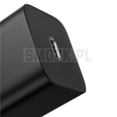 BASEUS ładowarka sieciowa Typ C PD QC3.0 3A 25W CCSP020101/CCCJG25CE czarna BASEUS ładowarka sieciowa Typ C PD QC3.0 3A 25W CCSP020101/CCCJG25CE czarna