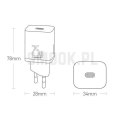 BASEUS ładowarka sieciowa Typ C PD QC3.0 3A 25W CCSP020101/CCCJG25CE czarna