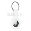 Brelok SILICONE do AIRTAG / FORCELL F-TAG biały