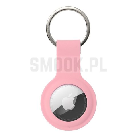 Brelok SILICONE do AIRTAG / FORCELL F-TAG różowy Brelok SILICONE do AIRTAG / FORCELL F-TAG różowy