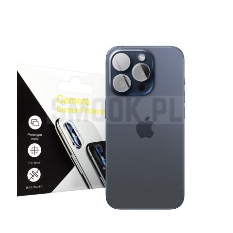 Szkło hartowane Camera Cover - do iPhone 15 Pro Szkło hartowane Camera Cover - do iPhone 15 Pro