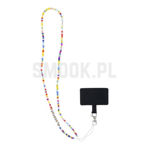 Zawieszka PIXIE do telefonu / długość sznura 68cm (34cm w pętli) / na szyję - koraliki Zawieszka PIXIE do telefonu / długość sznura 68cm (34cm w pętli) / na szyję - koraliki