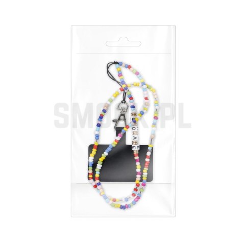 Zawieszka PIXIE do telefonu / długość sznura 68cm (34cm w pętli) / na szyję - koraliki Zawieszka PIXIE do telefonu / długość sznura 68cm (34cm w pętli) / na szyję - koraliki