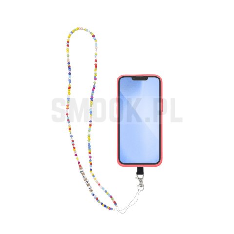 Zawieszka PIXIE do telefonu / długość sznura 68cm (34cm w pętli) / na szyję - koraliki Zawieszka PIXIE do telefonu / długość sznura 68cm (34cm w pętli) / na szyję - koraliki