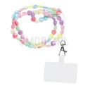 Zawieszka PIXIE do telefonu / długość sznura 68cm (34cm w pętli) / na szyję - serca