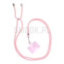 Zawieszka SWING (6mm) do telefonu z regulacją długości / długość sznura 165cm (max 82,5cm w pętli) / na ramię lub szyję - jasnor