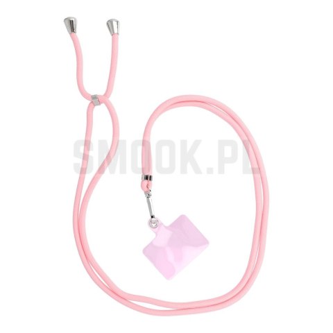 Zawieszka SWING (6mm) do telefonu z regulacją długości / długość sznura 165cm (max 82,5cm w pętli) / na ramię lub szyję - jasnor Zawieszka SWING (6mm) do telefonu z regulacją długości / długość sznura 165cm (max 82,5cm w pętli) / na ramię lub szyję - jasnor