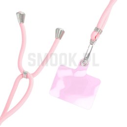 Zawieszka SWING (6mm) do telefonu z regulacją długości / długość sznura 165cm (max 82,5cm w pętli) / na ramię lub szyję - jasnor