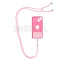 Zawieszka SWING (6mm) do telefonu z regulacją długości / długość sznura 165cm (max 82,5cm w pętli) / na ramię lub szyję - jasnor