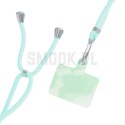 Zawieszka SWING (6mm) do telefonu z regulacją długości / długość sznura 165cm (max 82,5cm w pętli) / na ramię lub szyję - jasnoz